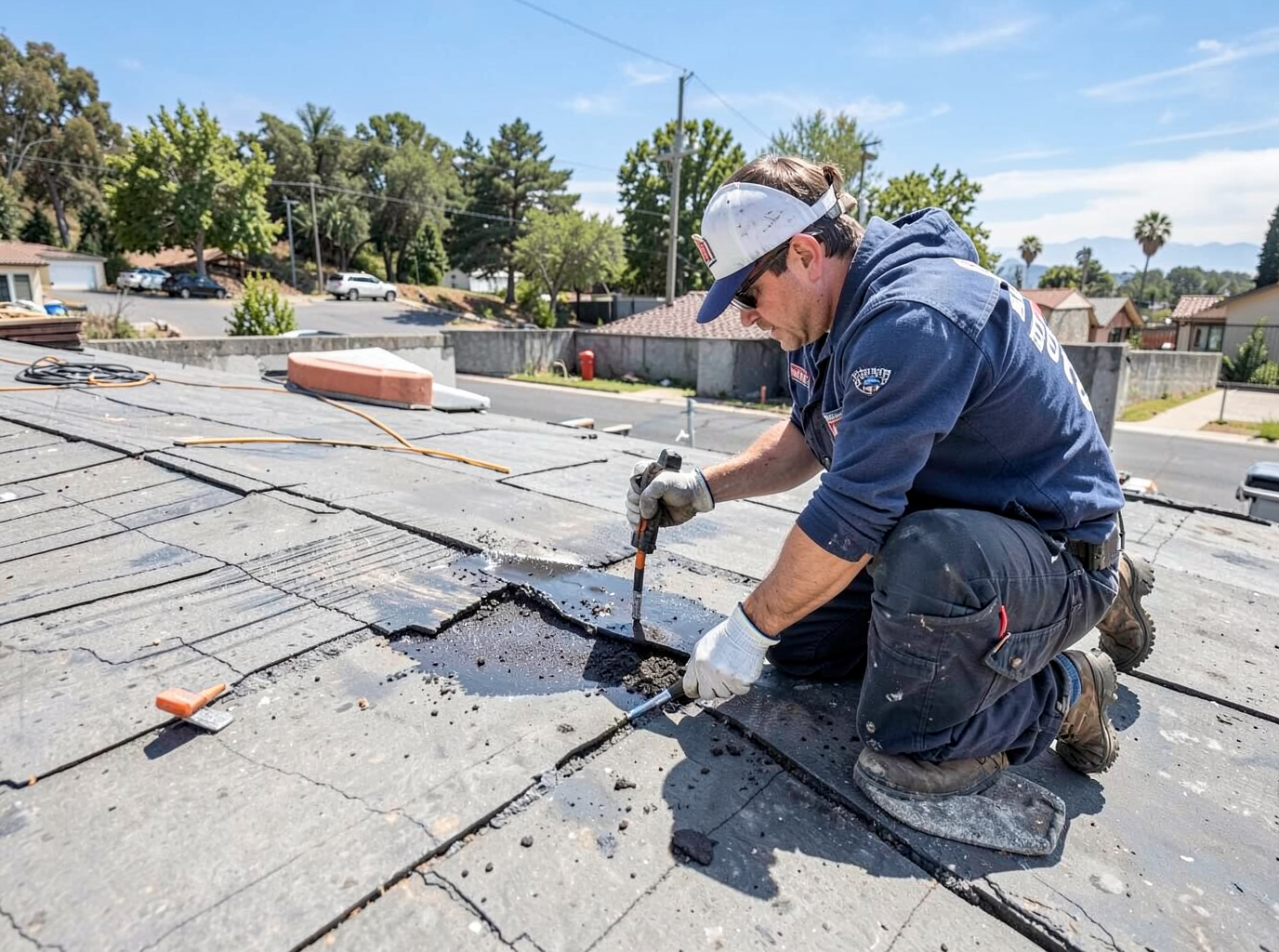 Emergency Roof Leak Repair in Vista
