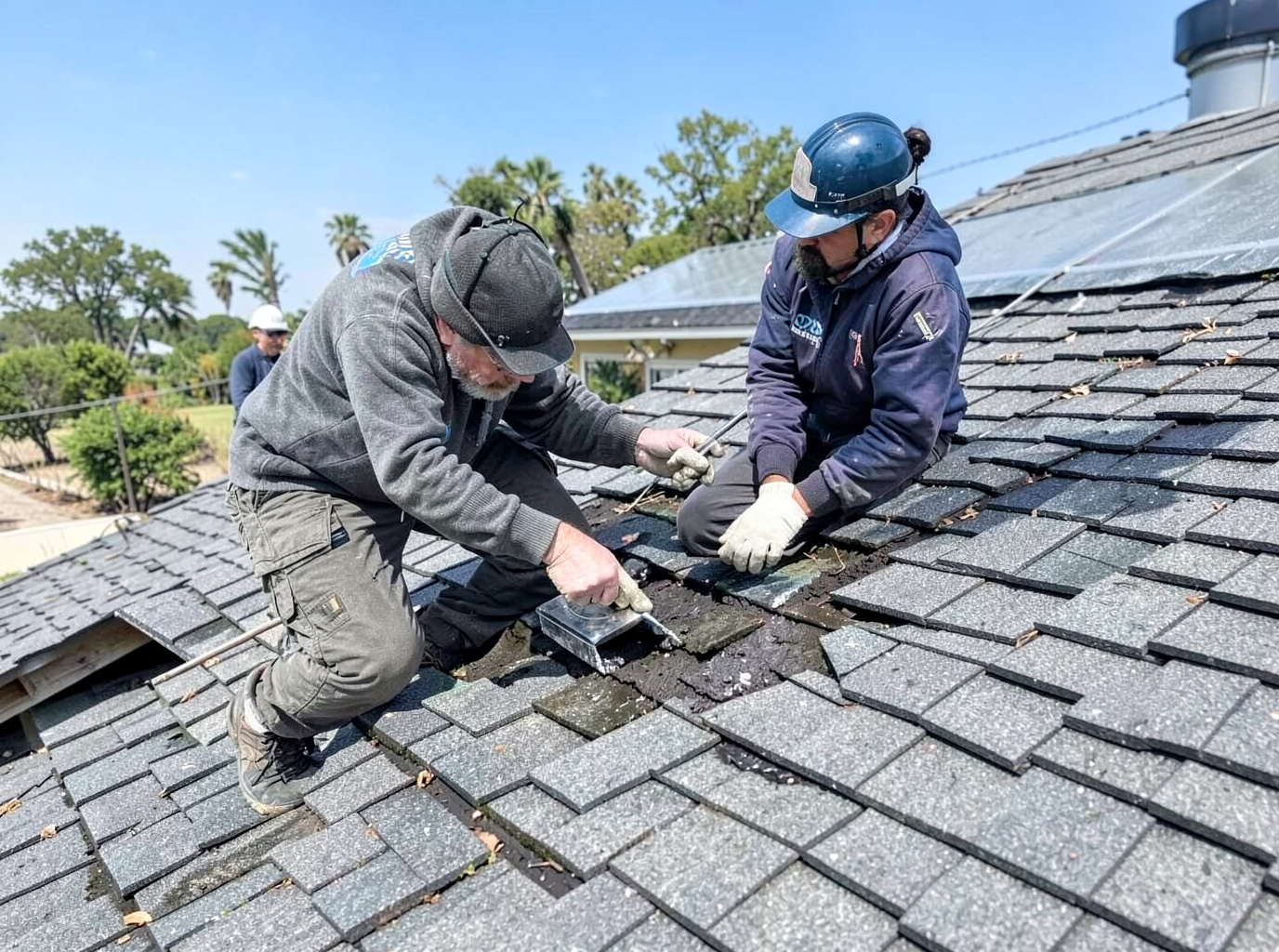 Shingle Roof Leak Repair in Vista